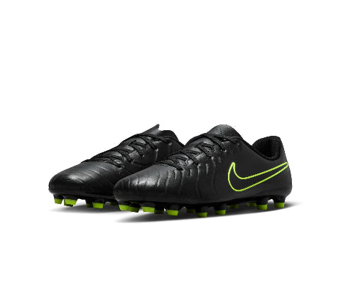 Nike Jr Legend 10 Club FG/MG- Black/Volt