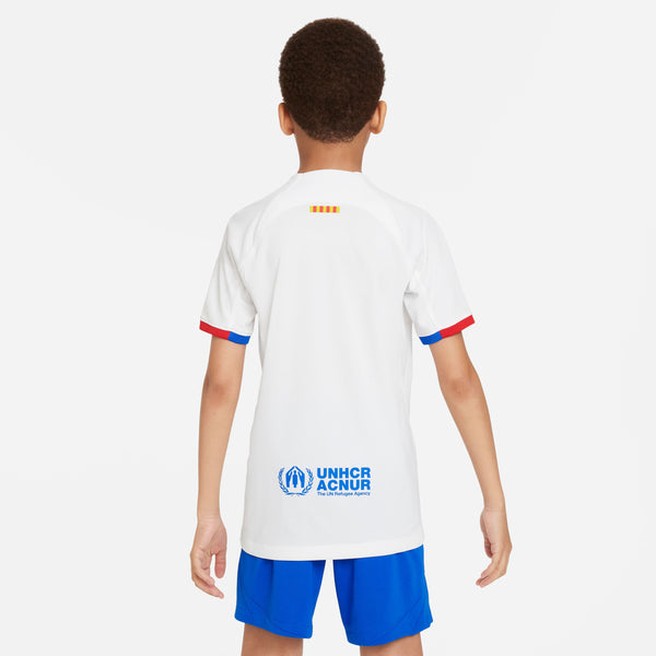 NIKE FC BARCELONA 2023/24 YOUTH AWAY JERSEY