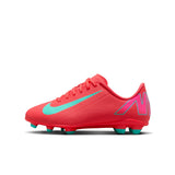 Nike Jr Vapor 16 Club FG/MG- Ember Glow/ Aurora Green