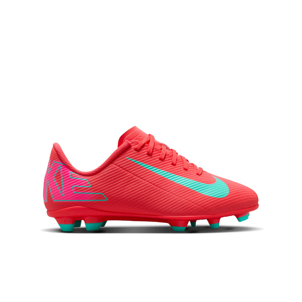 Nike Jr Vapor 16 Club FG/MG- Ember Glow/ Aurora Green