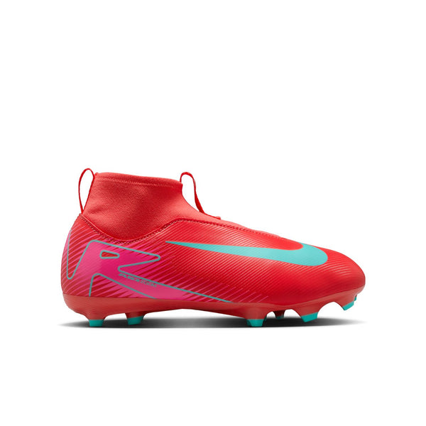 Nike Jr Zoom Superfly 10 ACAD FG/MG- Ember Glow/ Aurora Green