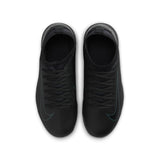 NIke Jr Superfly 10 Club TF- Black/Black-Deep Jungle