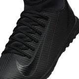 NIke Jr Superfly 10 Club TF- Black/Black-Deep Jungle