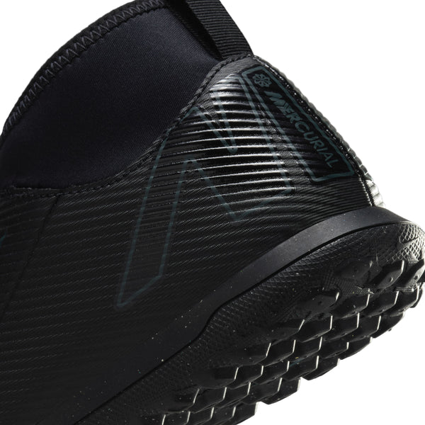 NIke Jr Superfly 10 Club TF- Black/Black-Deep Jungle