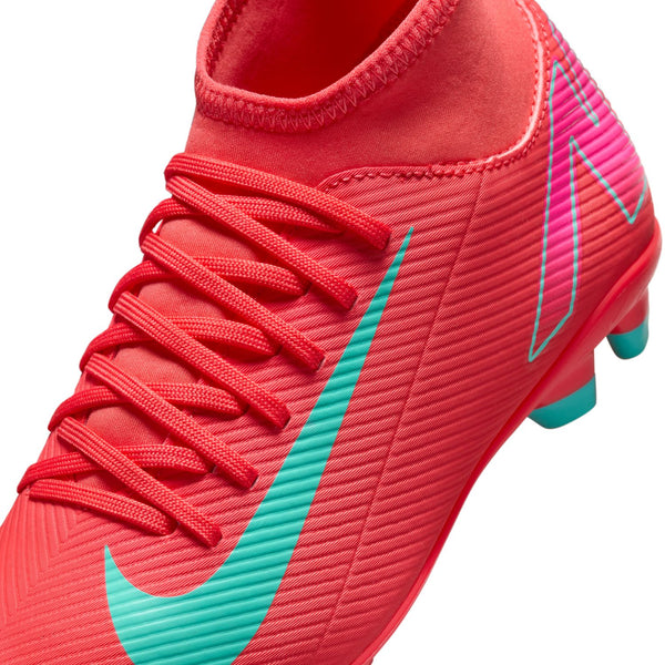 Nike Jr Superfly 10 Club FG/MG- Ember Glow/Aurora Green