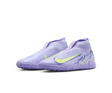 Nike Jr Zoom Superfly 10 ACAD TF NU1- Purple Agate/Barely Volt