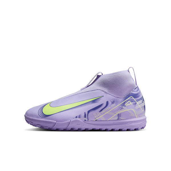 Nike Jr Zoom Superfly 10 ACAD TF NU1- Purple Agate/Barely Volt