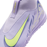 Nike Jr Zoom Superfly 10 ACAD TF NU1- Purple Agate/Barely Volt