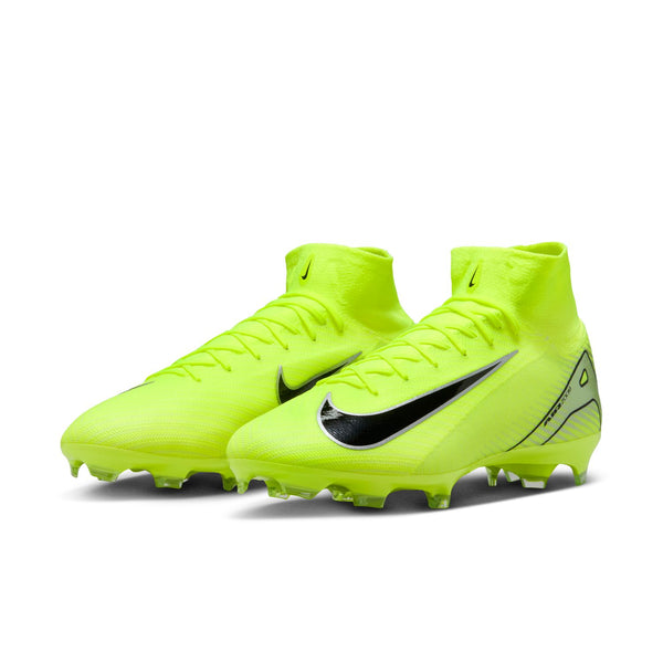 Nike Zoom Mercurial Superfly 10 Pro FG - VOLT/BLACK