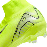 Nike Zoom Mercurial Superfly 10 Pro FG - VOLT/BLACK