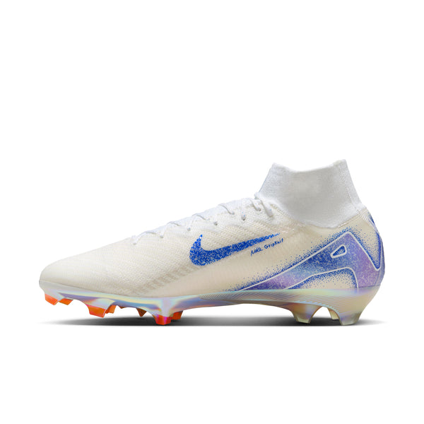 Nike ZM Superfly 10 Elite F FG- White/Racer Blue