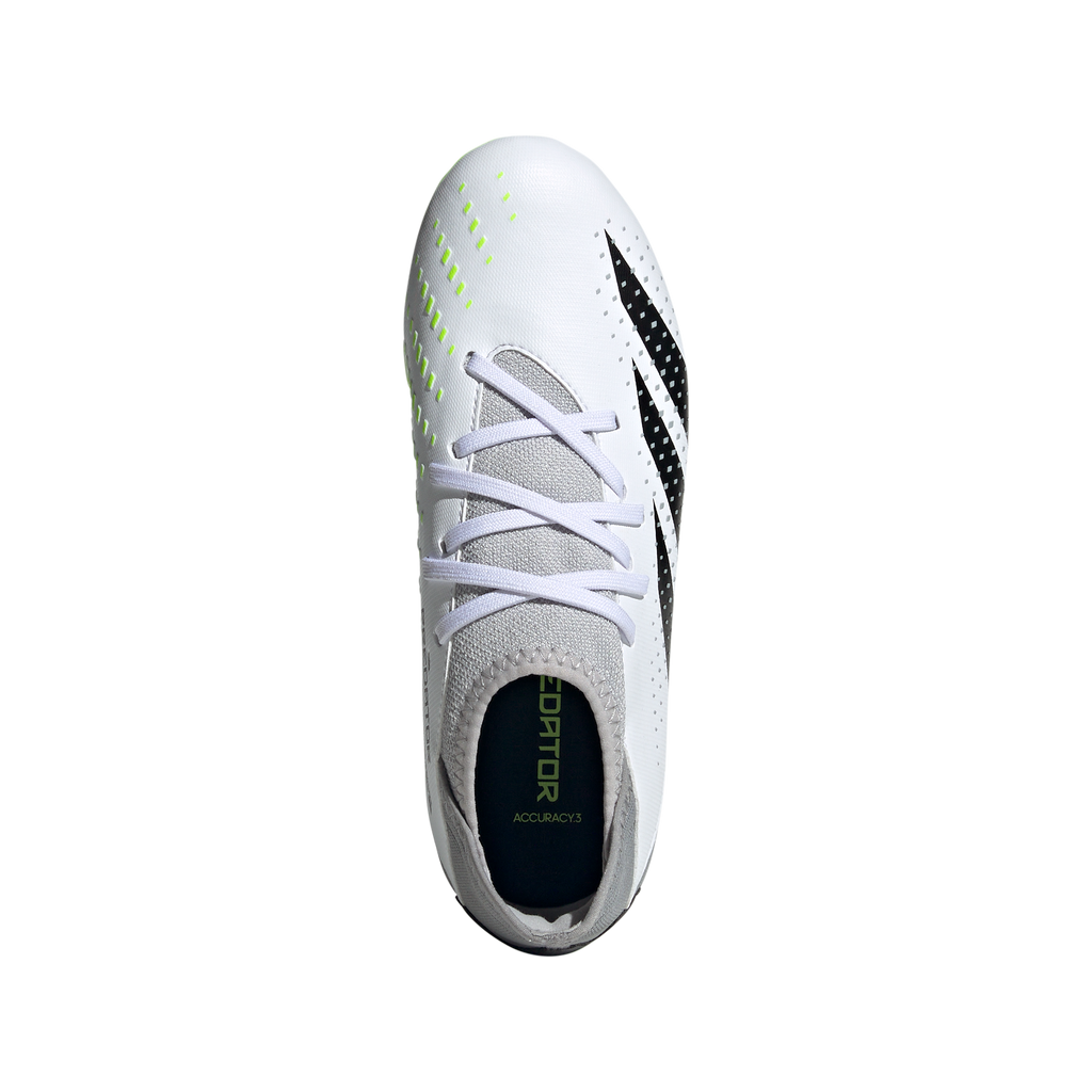 Adidas Predator Accuracy .3 - Black/Lucid Coast White/Core Lemon J East Cloud | Shop Soccer FG