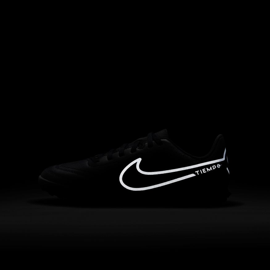 Nike Jr. Tiempo - East Club 9 Black/Grey TF Coast Legend Shop Soccer 