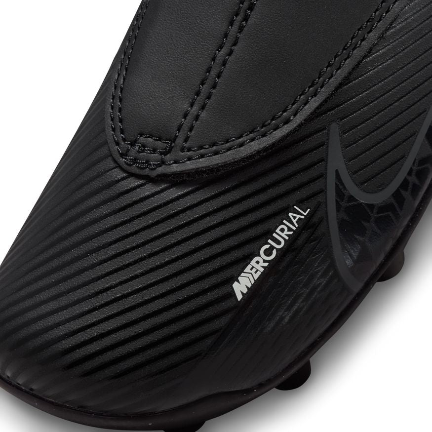 Rendición Exactitud Generalmente Nike Jr Mercurial Vapor 15 Club MG PS (Velcro) - Black/DK Smoke Grey | East  Coast Soccer Shop