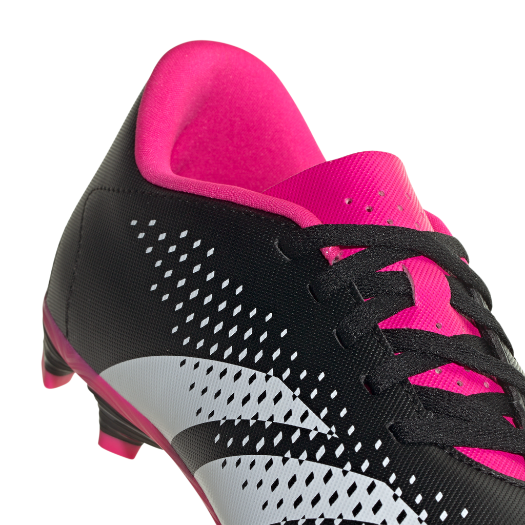 Adidas Predator Accuracy .4 FG | Shop Black/White/Pink Soccer J Coast - East