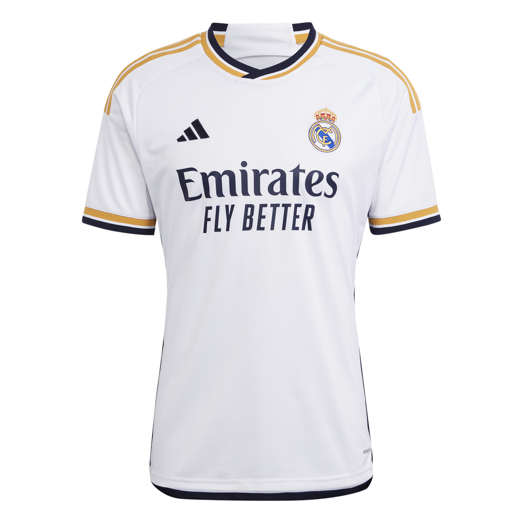 Men's  Adidas NEW Real Madrid Home Jersey 23/24 Jersey & Short
