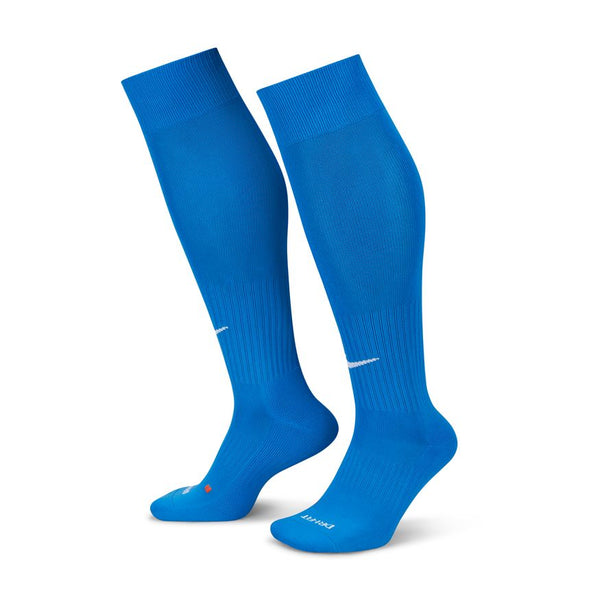 Nike Classic II Cushion Over the Calf Socks Royal Blue White L